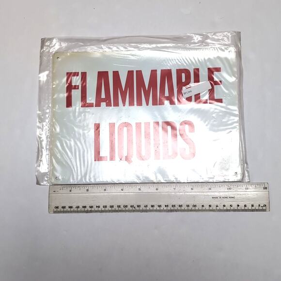 VTG Man Cave Dorm 5 Emergency Safety OSHA Plastic Graphic Colorful Signs NEW - Picture 8 of 12